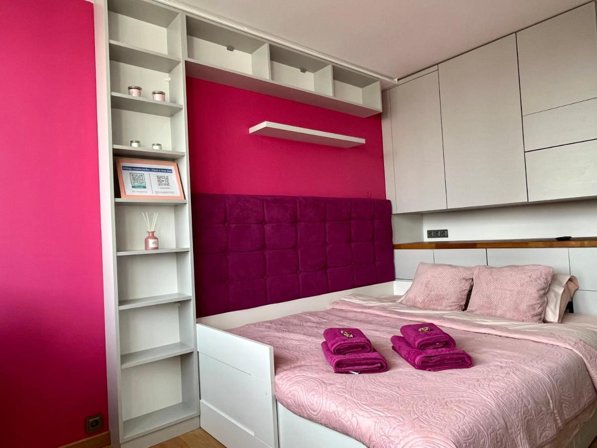 דירות ורשה -- View City Center Pink -- מראה חיצוני תמונה